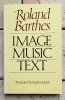 Roland Barthes - Image Music Text